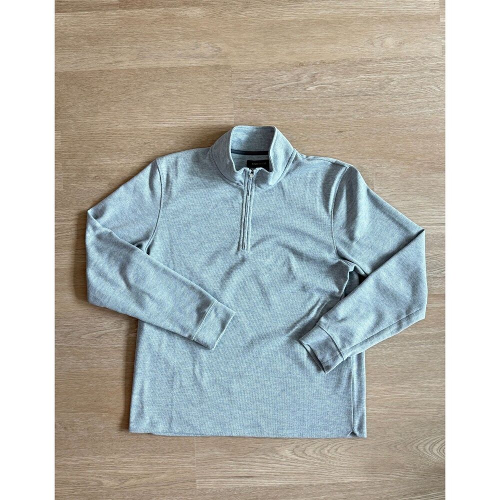 Kenneth Cole Sport Quarter-Zip Knit Pullover